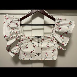 Zara crop top